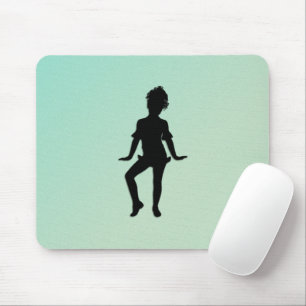 Niedlicher Kleiner Tänzer Grün Mousepad