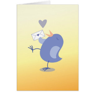 Niedlicher kleiner Tweeter-Vogel mit einem