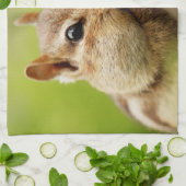 Niedlicher kleiner unverschämter Chipmunk Küchentuch (Gefaltet)