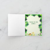 Niedlicher kleiner Wald Einladung (Innenseite)