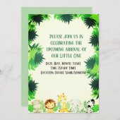 Niedlicher kleiner Wald Einladung (Vorne/Hinten)