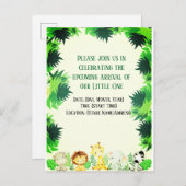 Niedlicher kleiner Wald Einladungspostkarte (Vorne/Hinten)