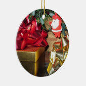 Niedlicher kleiner Weihnachtsgeschenk Weihnachten Keramik Ornament (Rechts)