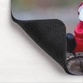 Niedlicher kleiner Weihnachtsmann Frohe Weihnachte Mousepad (Ecke)