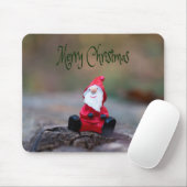Niedlicher kleiner Weihnachtsmann Frohe Weihnachte Mousepad (Mit Mouse)