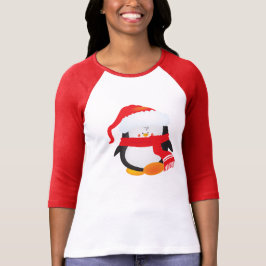 Niedlicher kleiner Weihnachtspenguin T-Shirt