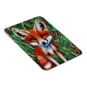 Niedlicher kleiner Wildnisfuchs Magnet (Rechte Seite)