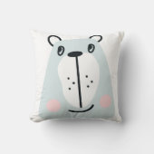 Niedlicher kleiner Witzbär Kissen (Vorderseite)