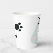 Niedlicher kleiner Witzbär Pappbecher (Rechts)