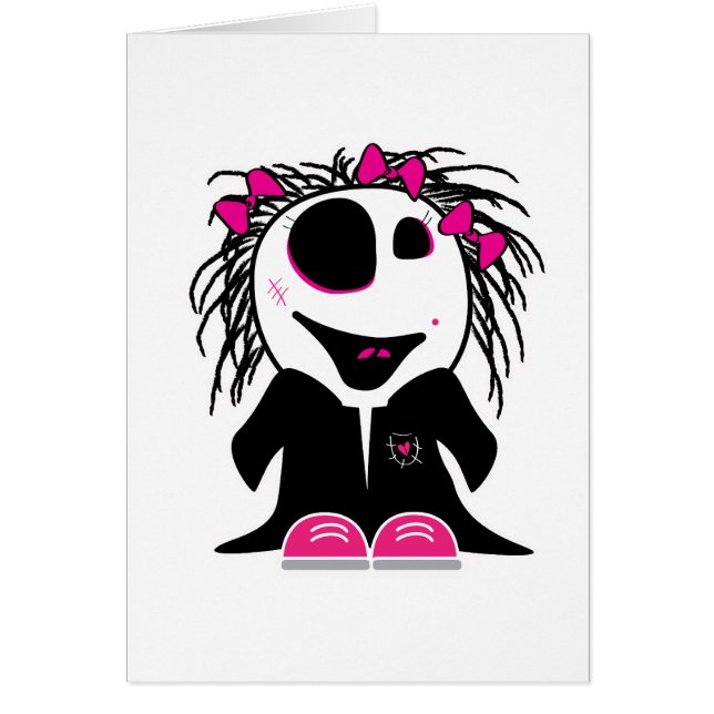 niedlicher kleiner Zombie-Girl (Vorne)