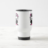 niedlicher kleiner Zombie-Girl Reisebecher (Mittel)