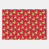 Niedlicher kleiner Zug Geschenkpapier Set (Vorderseite)