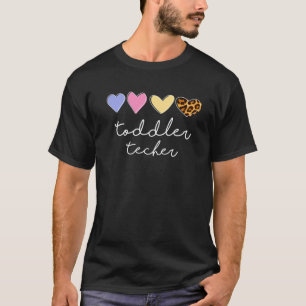 Niedlicher Kleinkindlehrer Kinderbetreuer Kinderbe T-Shirt