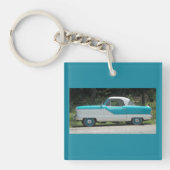 niedlicher Kleinwagen der Metropole Nash Schlüsselanhänger (Vorderseite)