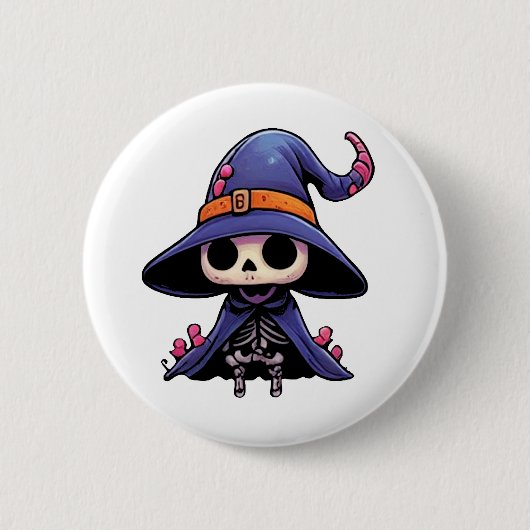 Niedlicher Knochenknopf - Gothic Kawaii Button für (Vorderseite)