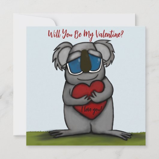 Niedlicher Koala-Bär (Vorderseite)