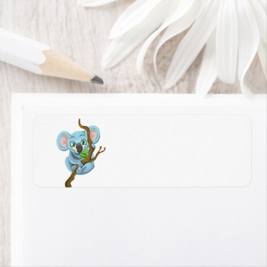 Niedlicher Koala-Bär auf Baumzweig (Insitu)