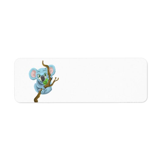 Niedlicher Koala-Bär auf Baumzweig (Vorne)