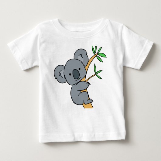 Niedlicher Koala-Bär Baby T-shirt (Vorderseite)