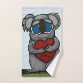 Niedlicher Koala-Bär Badhandtuch Set (Handtuch)