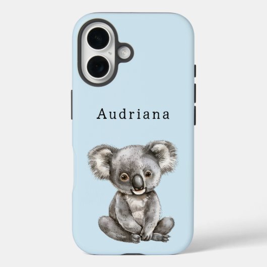 Niedlicher Koala-Bär Case-Mate iPhone Hülle (Rückseite)