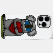 Niedlicher Koala-Bär Case-Mate iPhone Hülle (Rückseite (Horizontal))