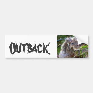 Niedlicher Koala Bär Destination Nature Aussi Outb Autoaufkleber
