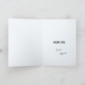 Niedlicher Koala-Bär in Bäumen Personalisiert Verm Karte (Innenseite)