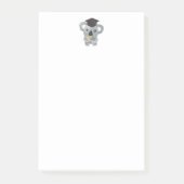 Niedlicher Koala-Bär in der Graduierungskappe Post-it Klebezettel (Vorderseite)