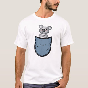 Niedlicher Koala-Bär in der Tasche Männer T - Sh T-Shirt