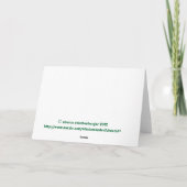 NIEDLICHER KOALA-BÄR IN TREE/HUMOR/FRIENDSHIP KARTE (Rückseite)