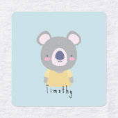 Niedlicher Koala-Bär, Katze, Bär, Tiger Etiketten (Design 1)