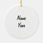 Niedlicher Koala-Bär Keramik Ornament (Hinten)