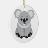 Niedlicher Koala-Bär Keramikornament (Rechts)