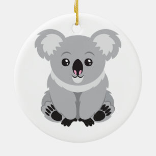 Niedlicher Koala-Bär Keramikornament