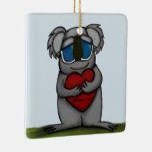 Niedlicher Koala-Bär Keramikornament (Rechts)