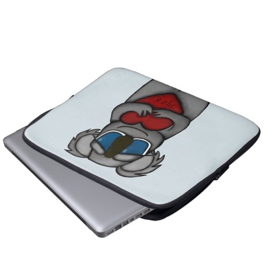 Niedlicher Koala-Bär Laptopschutzhülle (Vorne Knopf)