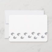 Niedlicher Koala Bär Personalisiert Kids Stationie Dankeskarte (Rückseite)