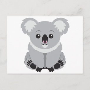 Niedlicher Koala-Bär Postkarte