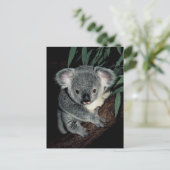 Niedlicher Koala-Bär Postkarte (Stehend Vorderseite)