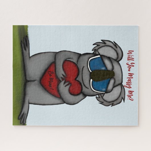 Niedlicher Koala-Bär Puzzle (Horizontal)