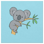 Niedlicher Koala-Bär Stoff (Nahaufnahme)