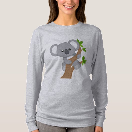 Niedlicher Koala-Bär T-Shirt (Vorderseite)