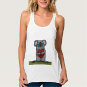 Niedlicher Koala-Bär Tank Top (Vorderseite)
