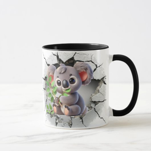 Niedlicher Koala-Bär Tasse (Rechts)