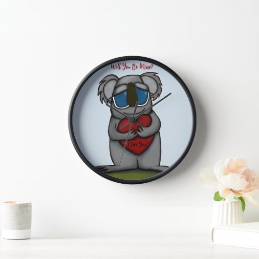 Niedlicher Koala-Bär Uhr (Zuhause)