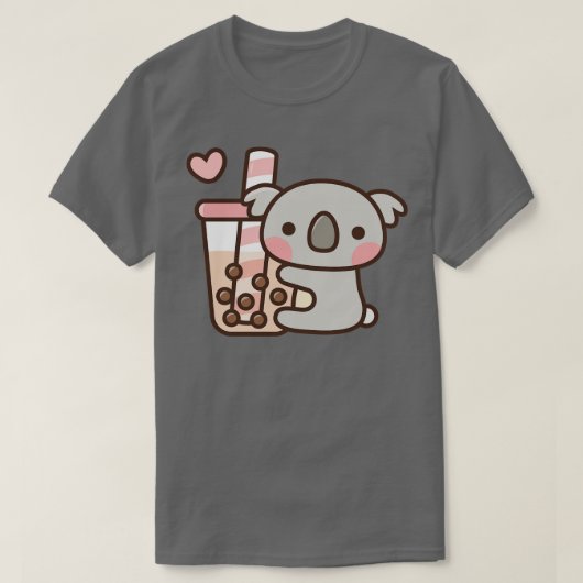 Niedlicher Koala-Bär und Bubble Tee (Design vorne)
