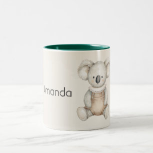 Niedlicher Koala-Bär Zweifarbige Tasse