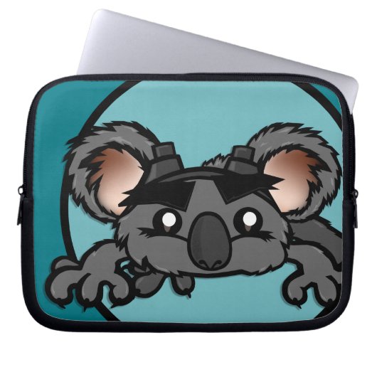 NIEDLICHER KOALA BEAR LAPTOP SLEEVE (Vorderseite)