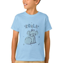 Niedlicher Koala Cartoon Doodle Kids Illustration